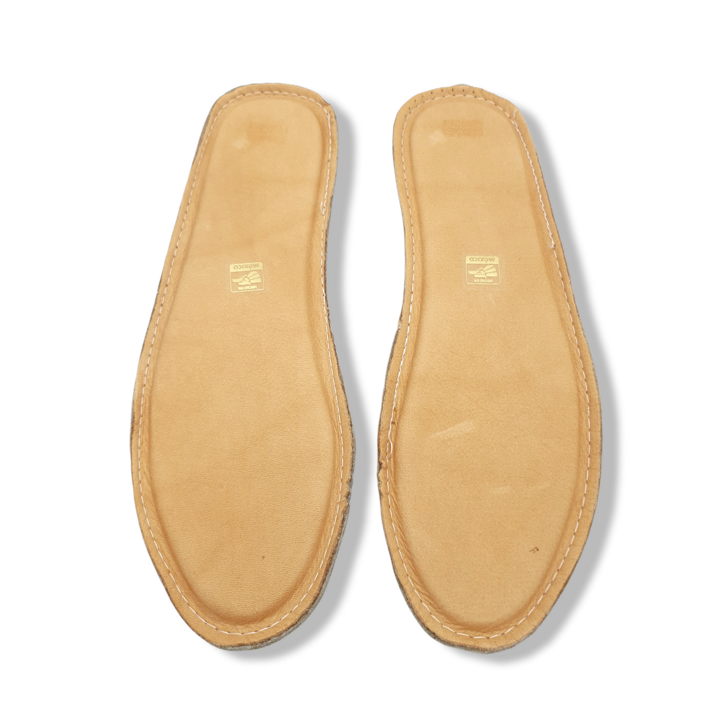 Plantilla de cuero acolchonada